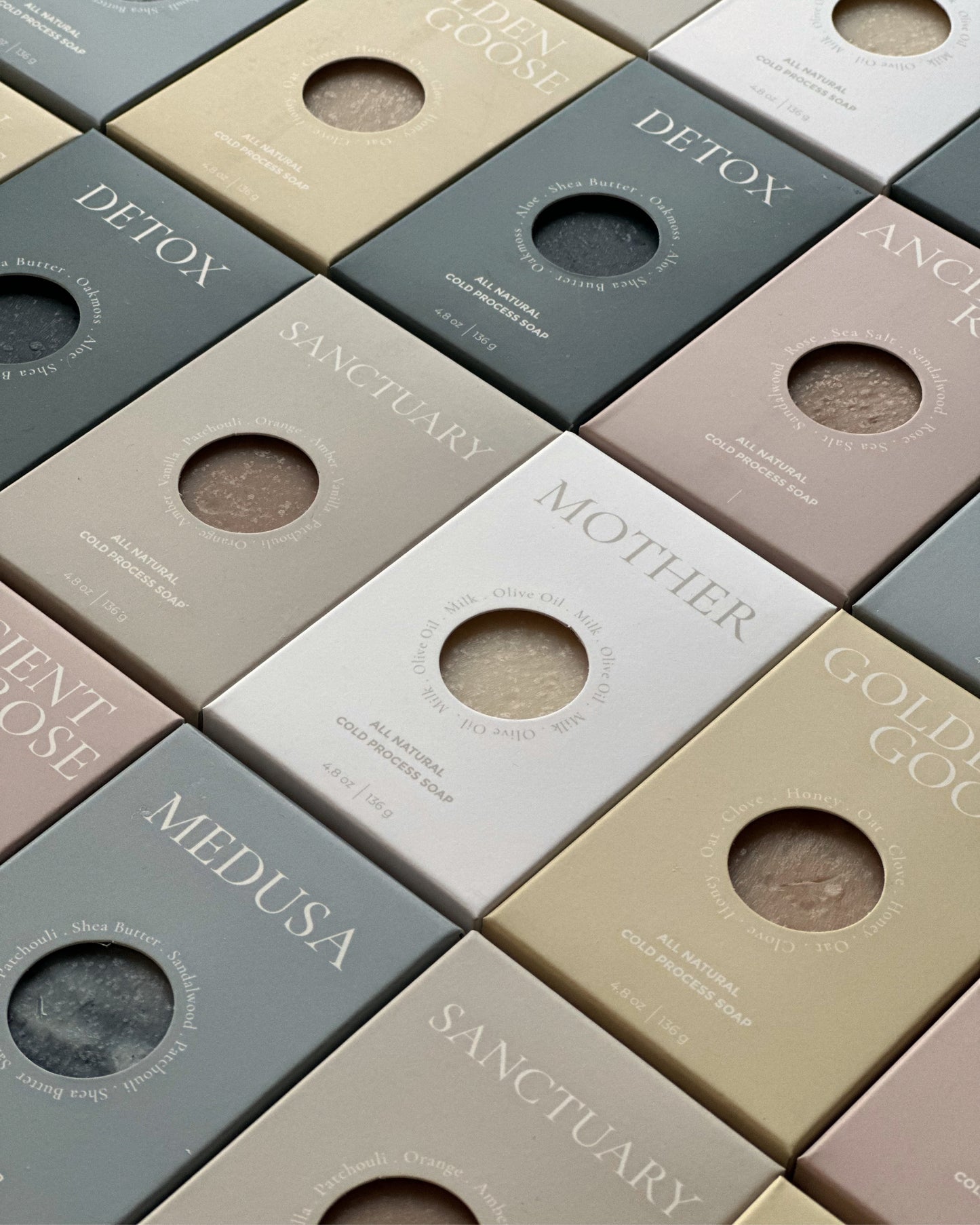 cold process bar soap - detox