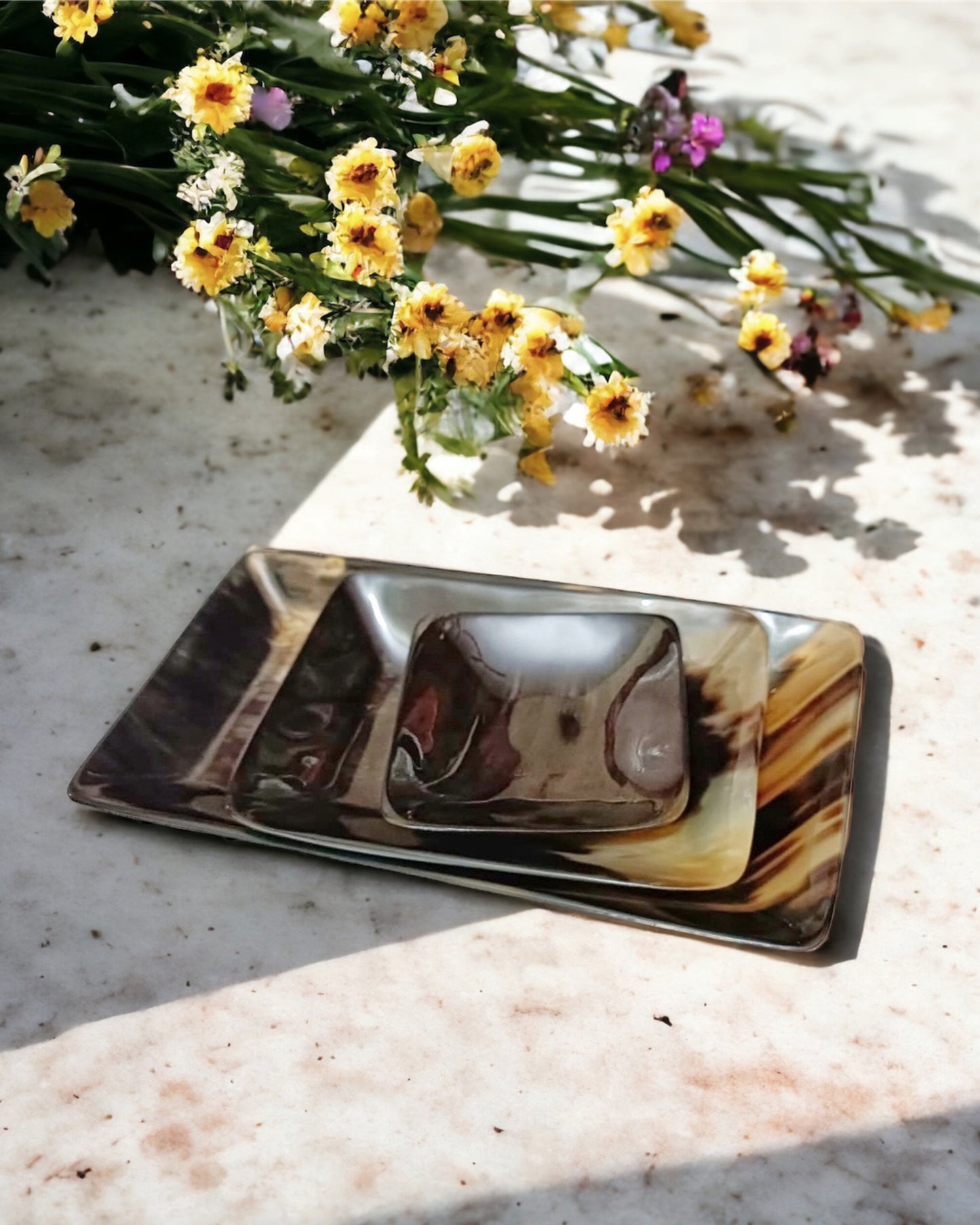 horn tray large