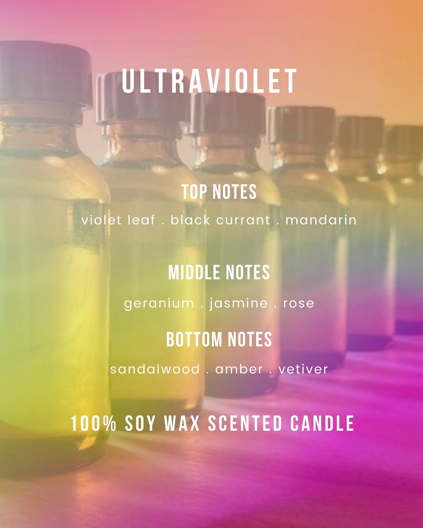 ultraviolet 11oz. candle