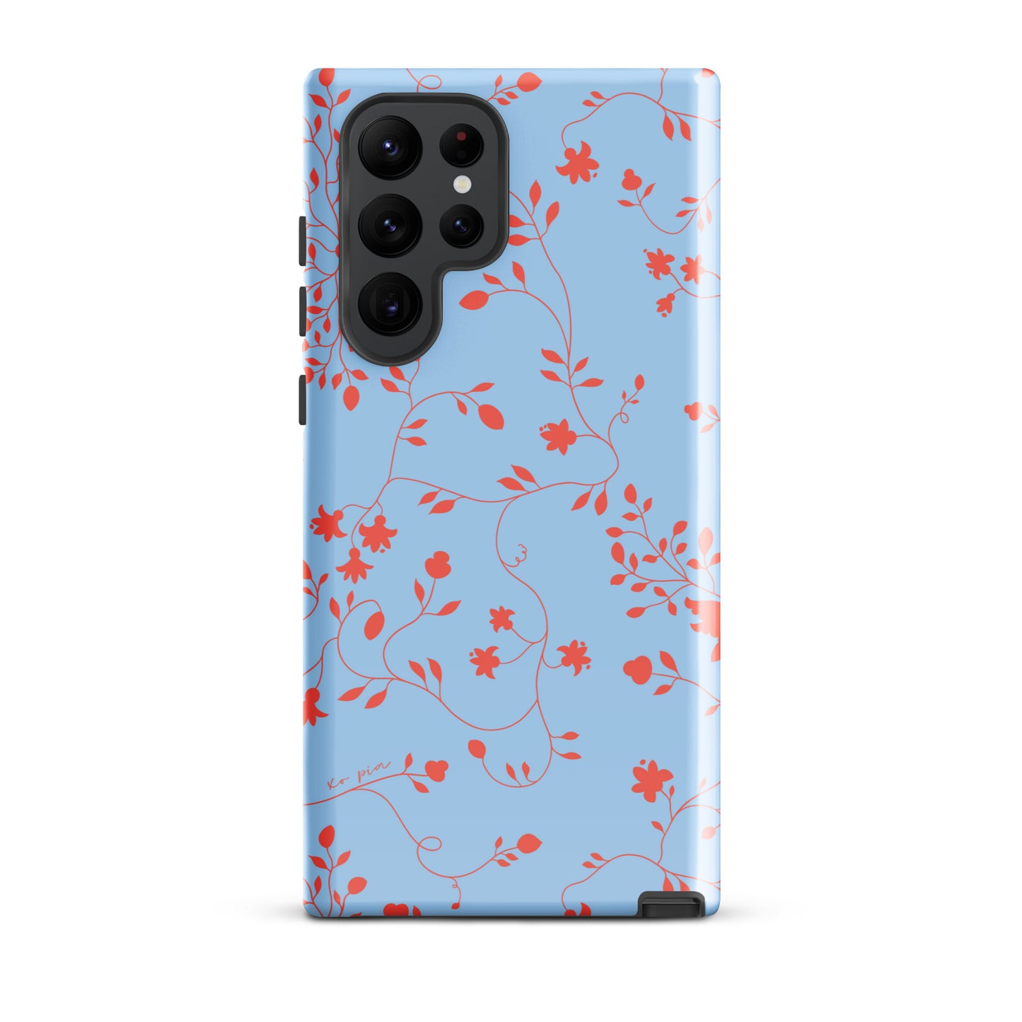 wild clematis tough case for Samsung® in peri