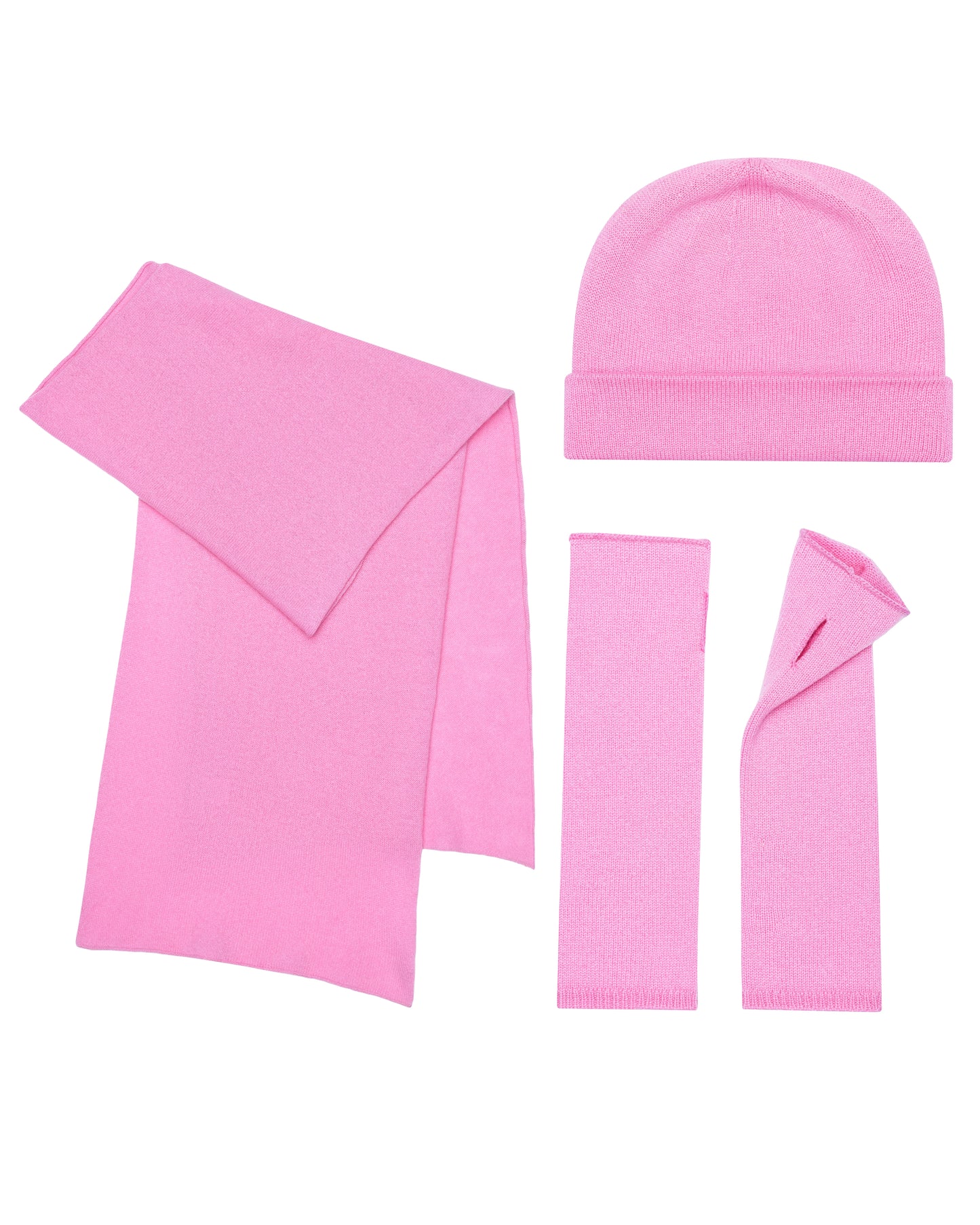 cashmere accessory set