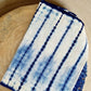 indigo shibori throw