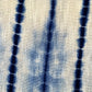 indigo shibori throw