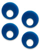 resin napkin rings large set/4