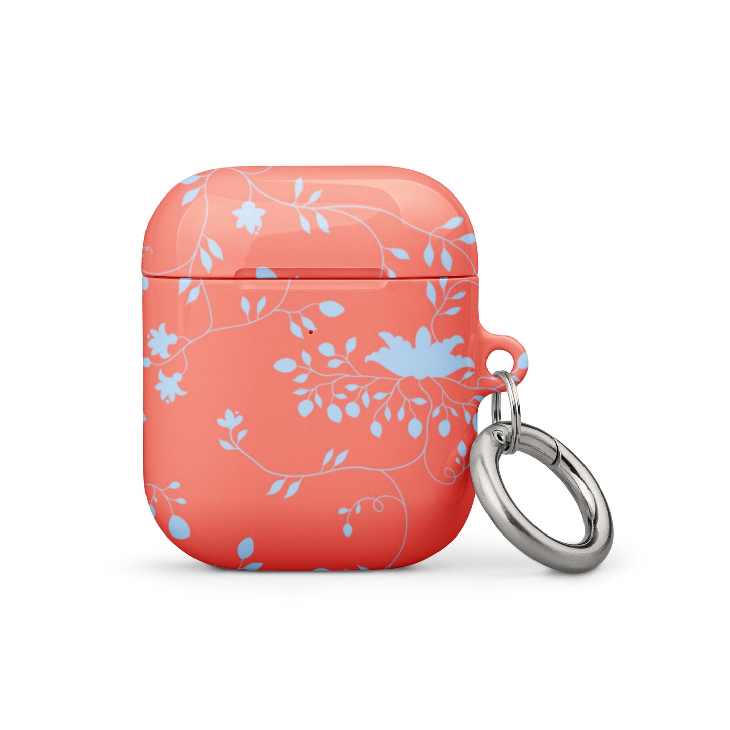 wild clematis case for AirPods® in poppy