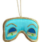holly golightly sleep mask ornament