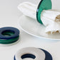 resin napkin rings large set/4