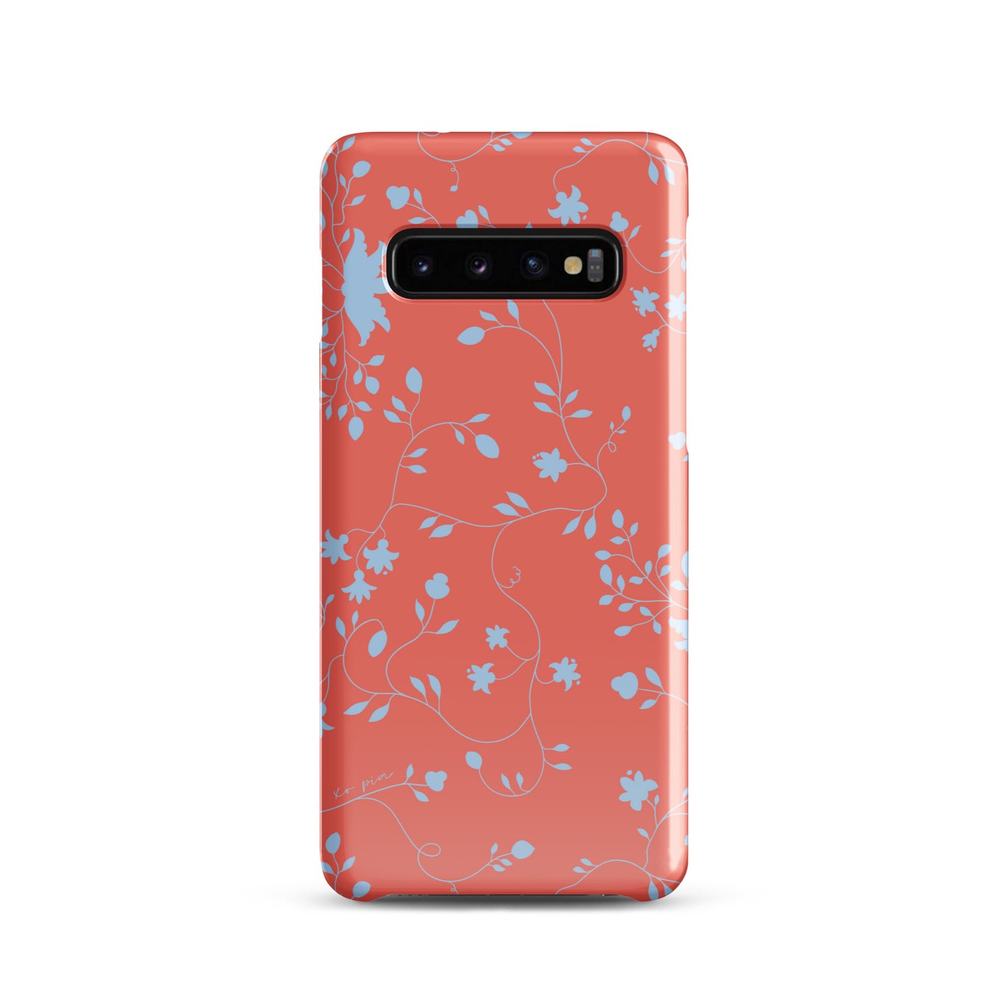 wild clematis snap case for Samsung® in poppy