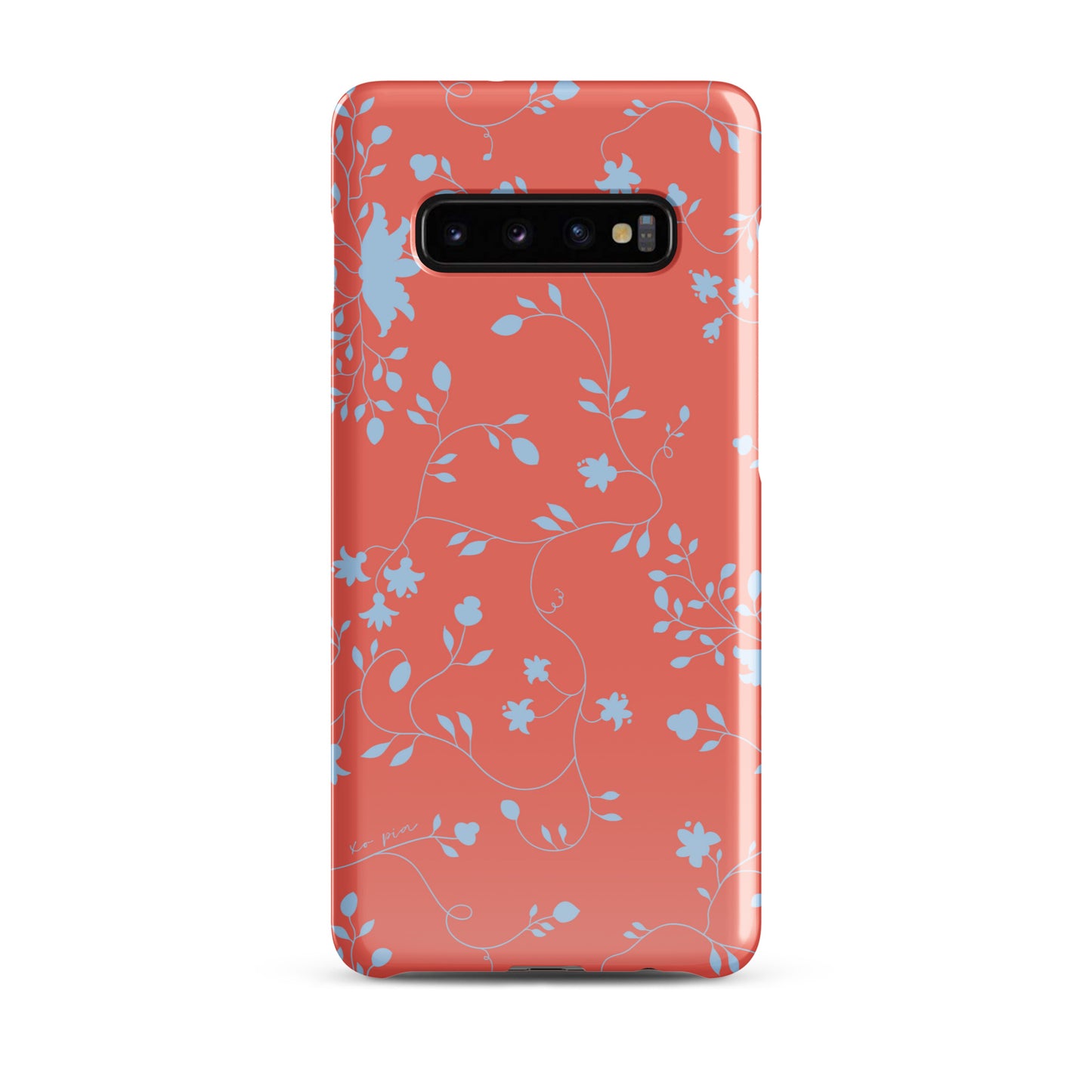 wild clematis snap case for Samsung® in poppy