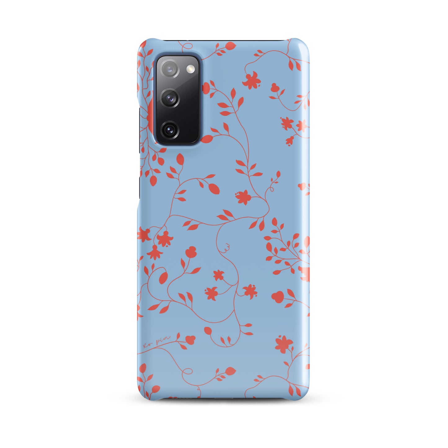 wild clematis snap case for Samsung® in peri