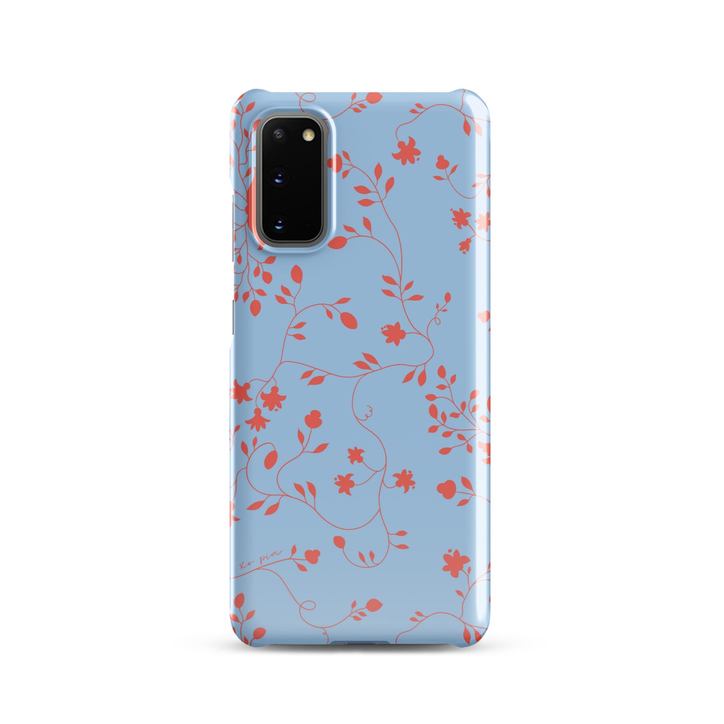 wild clematis snap case for Samsung® in peri