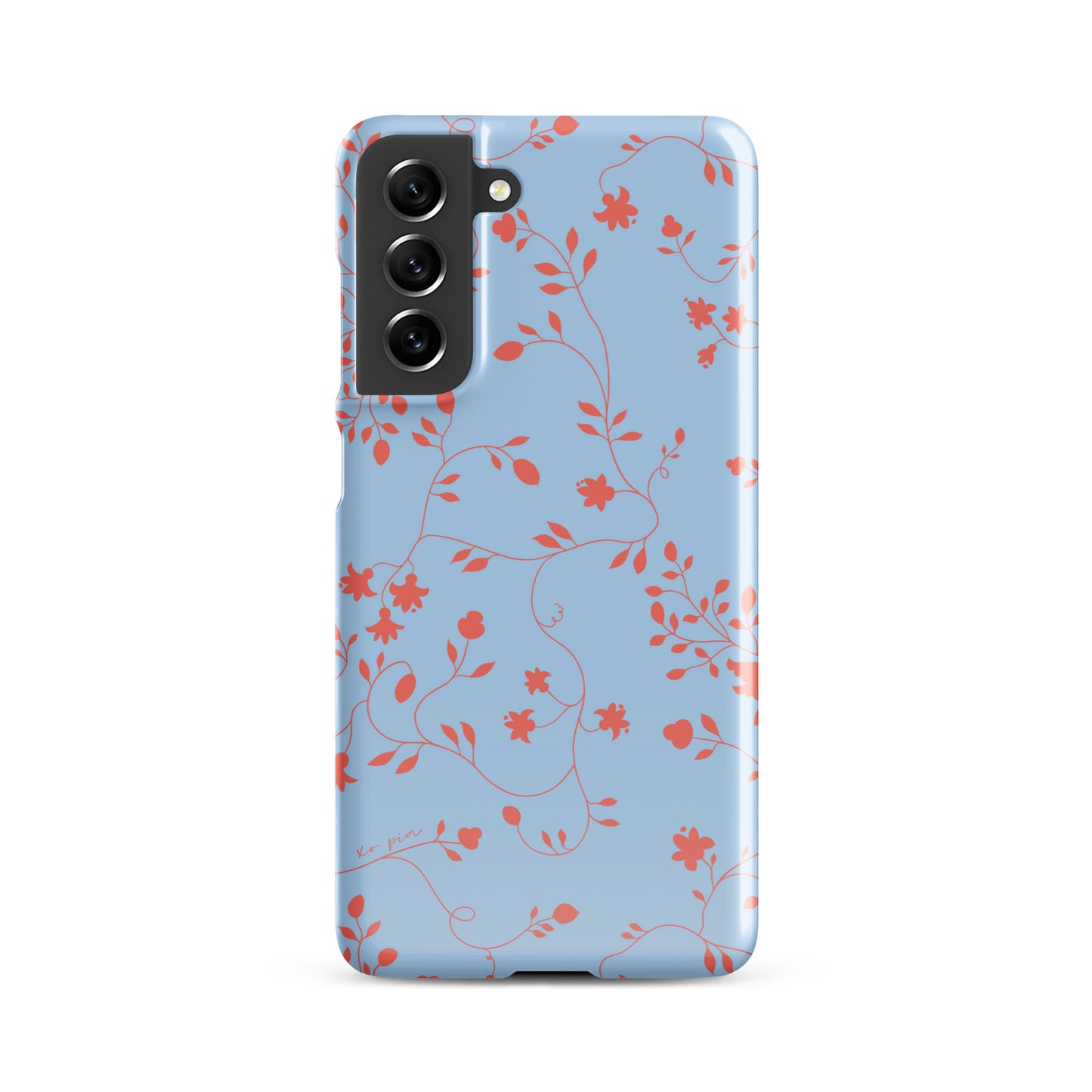 wild clematis snap case for Samsung® in peri