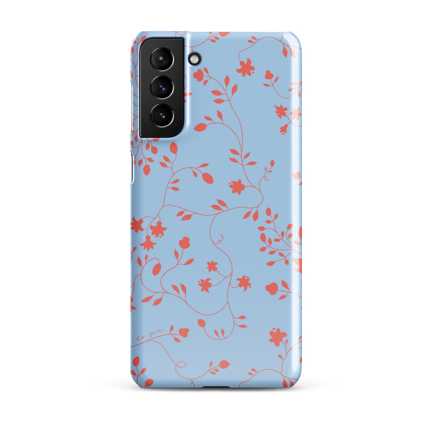 wild clematis snap case for Samsung® in peri