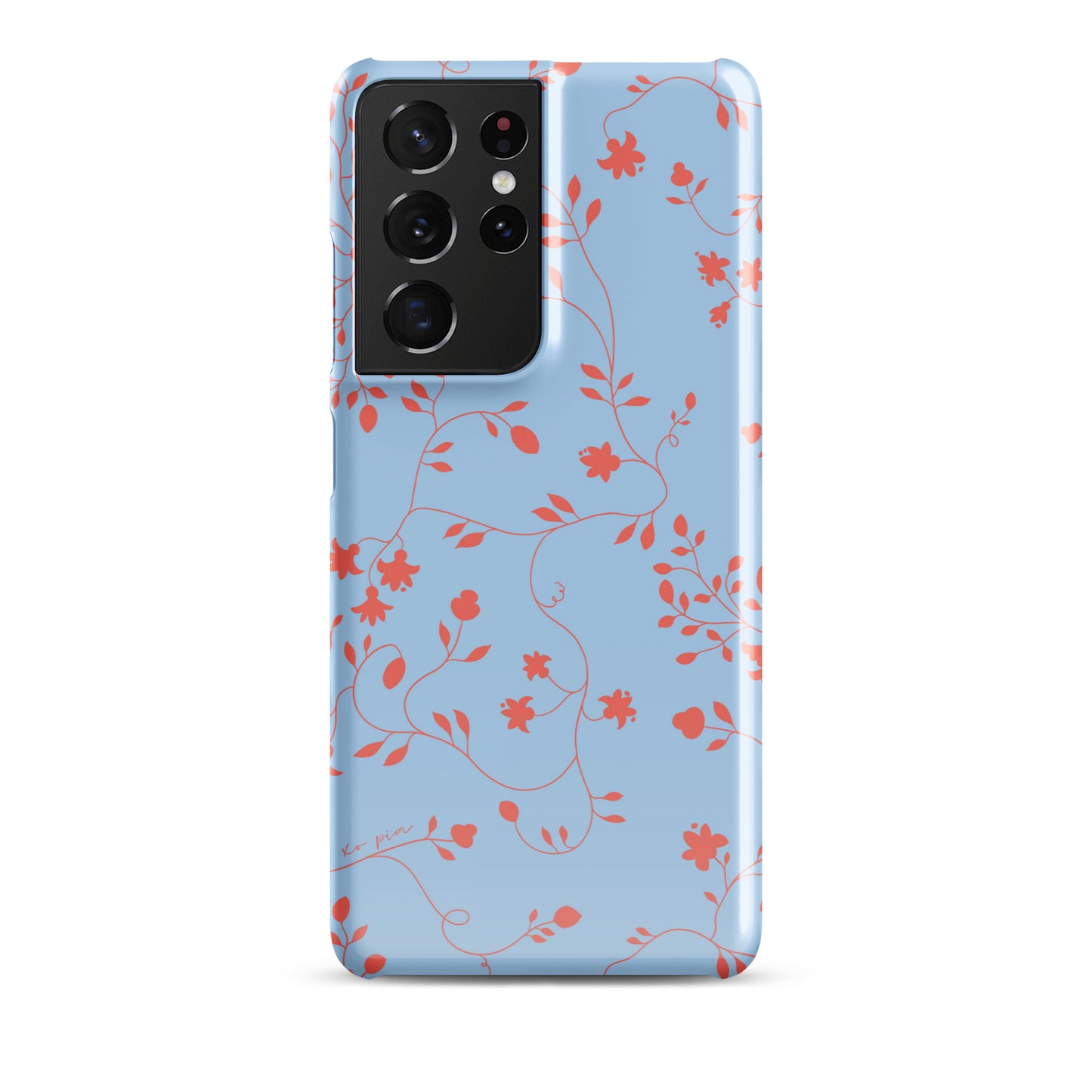 wild clematis snap case for Samsung® in peri