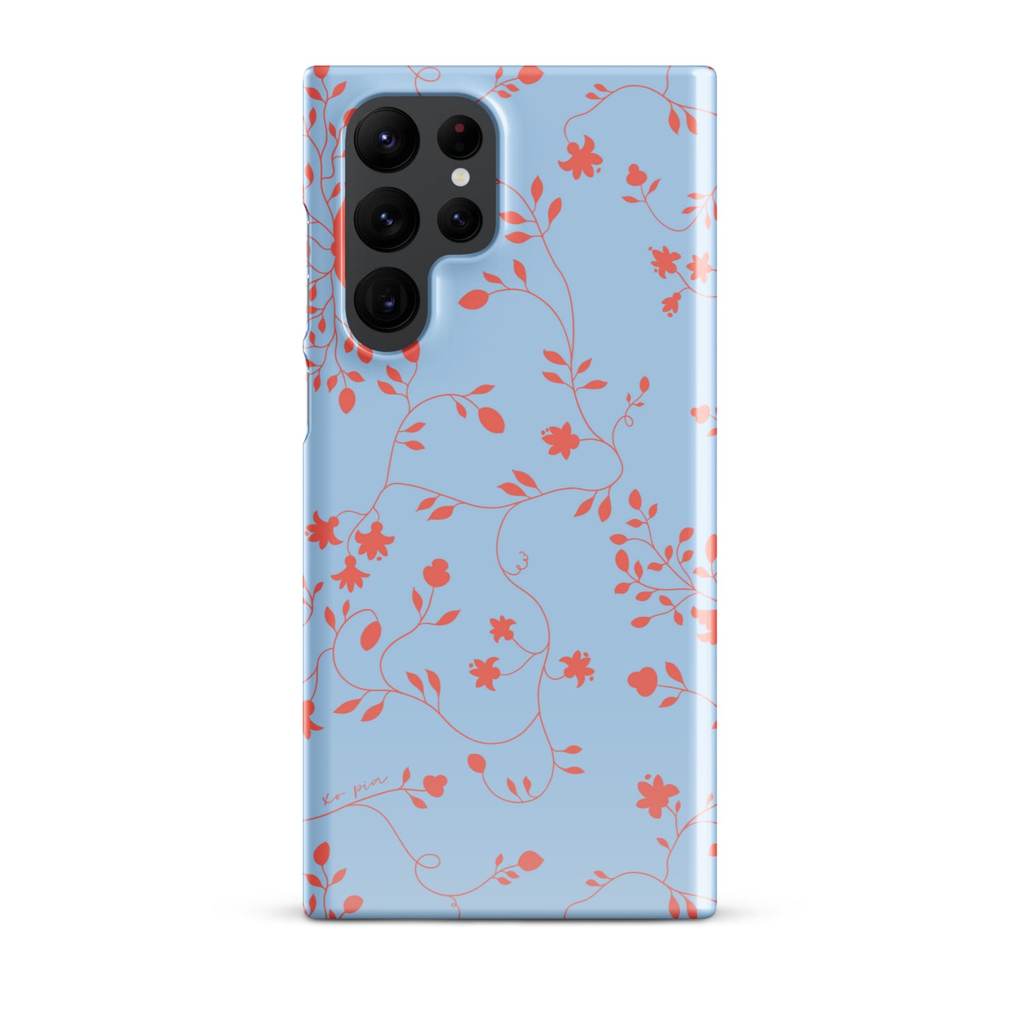 wild clematis snap case for Samsung® in peri