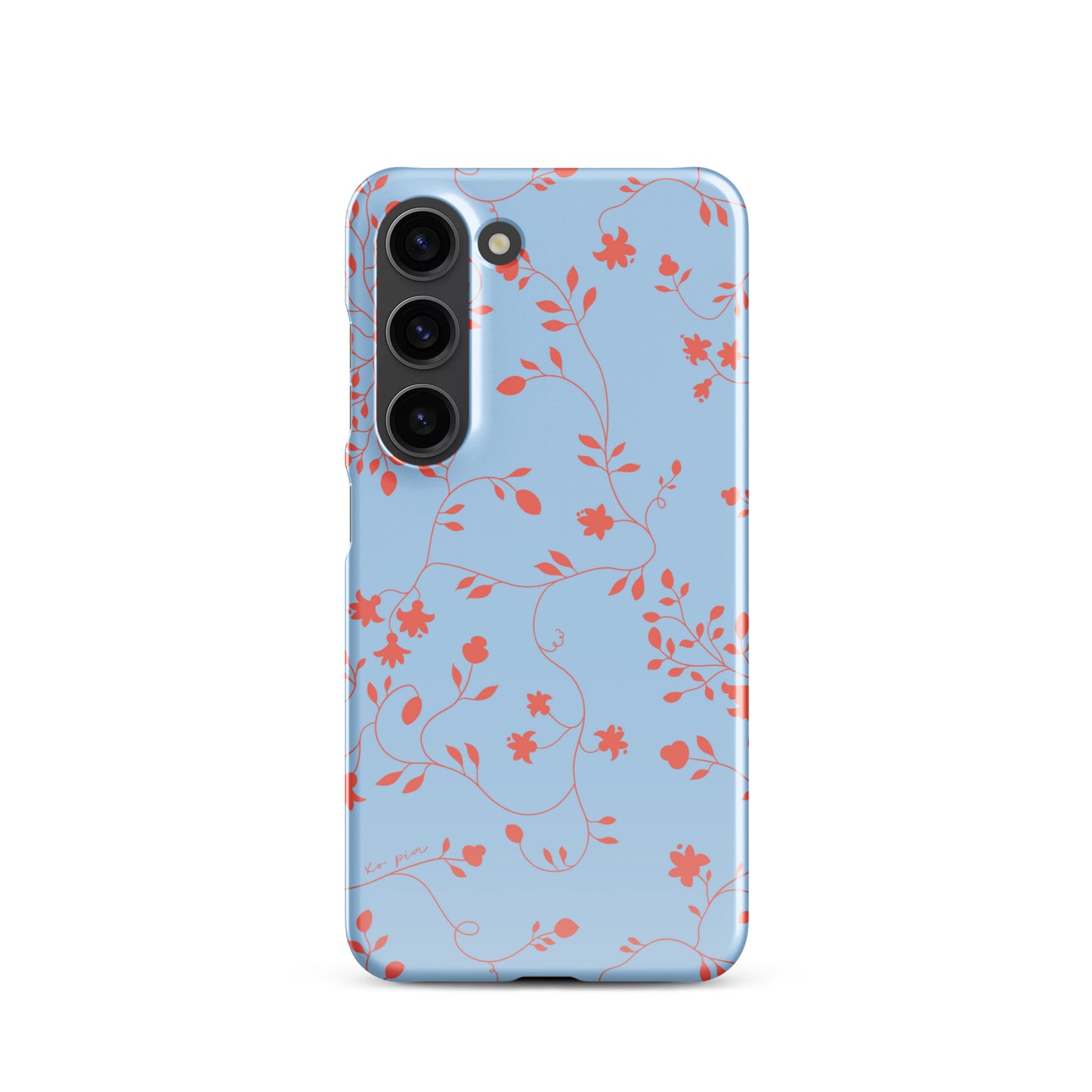 wild clematis snap case for Samsung® in peri