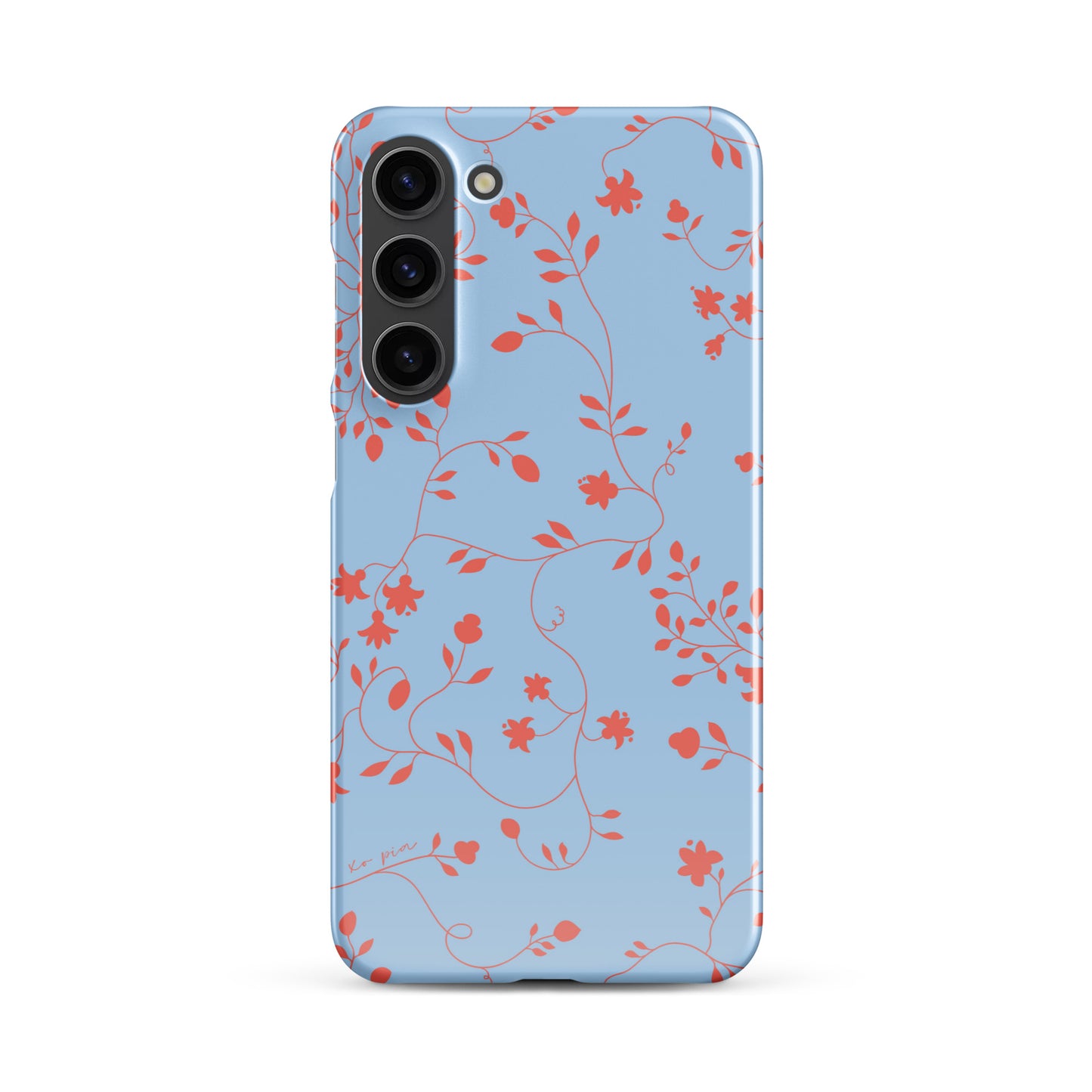 wild clematis snap case for Samsung® in peri