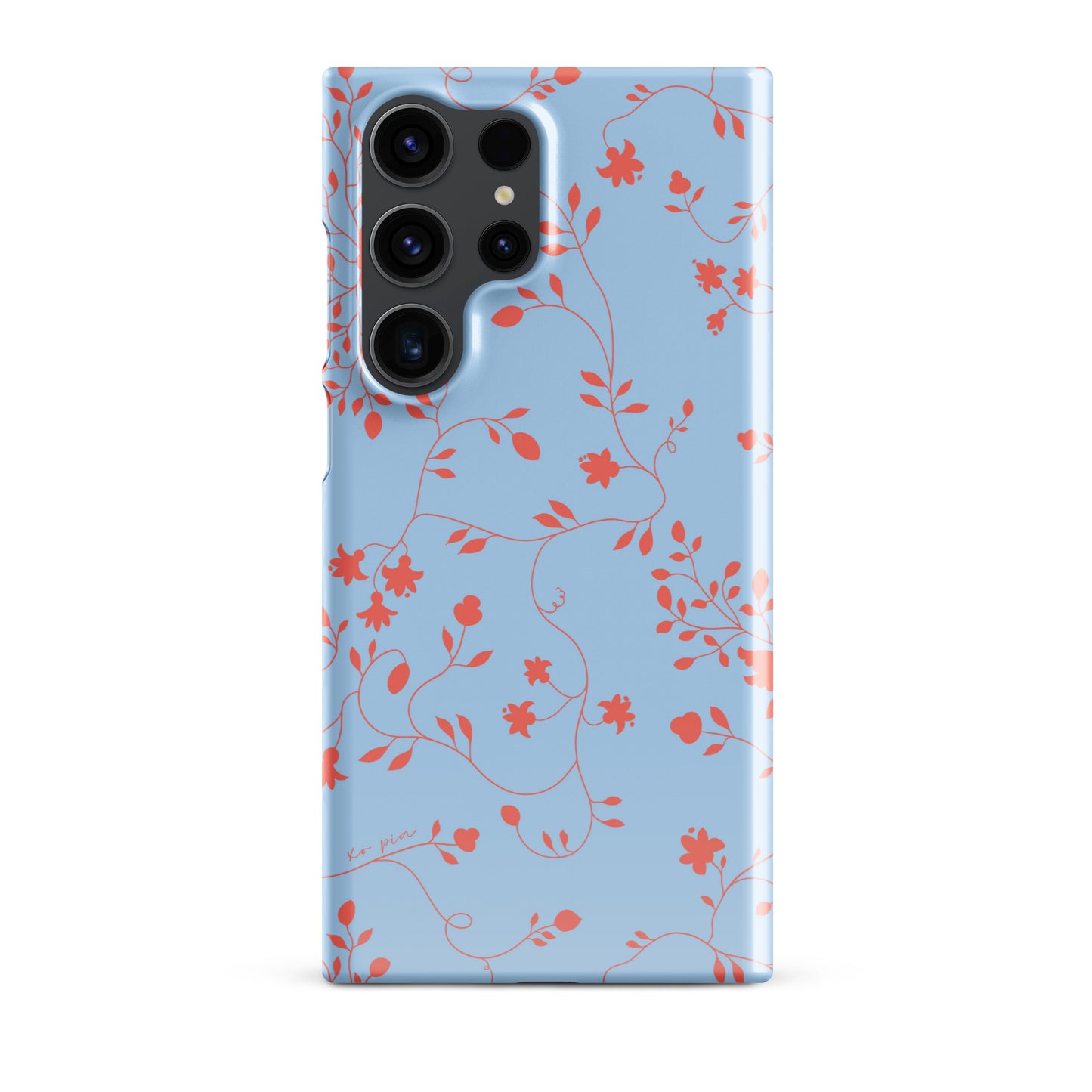 wild clematis snap case for Samsung® in peri