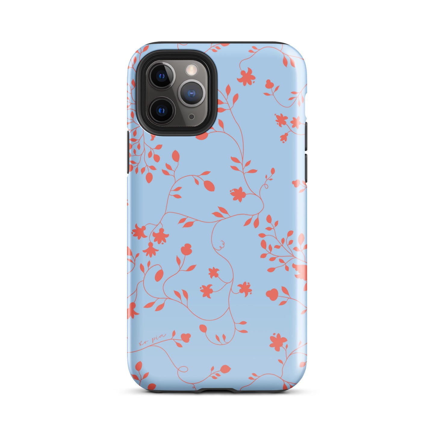 wild clematis tough case for iPhone® in peri