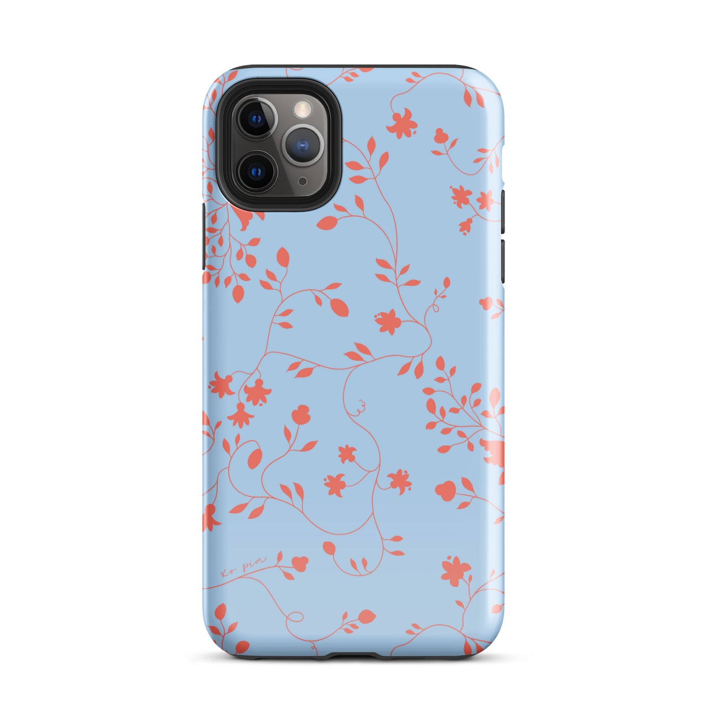 wild clematis tough case for iPhone® in peri