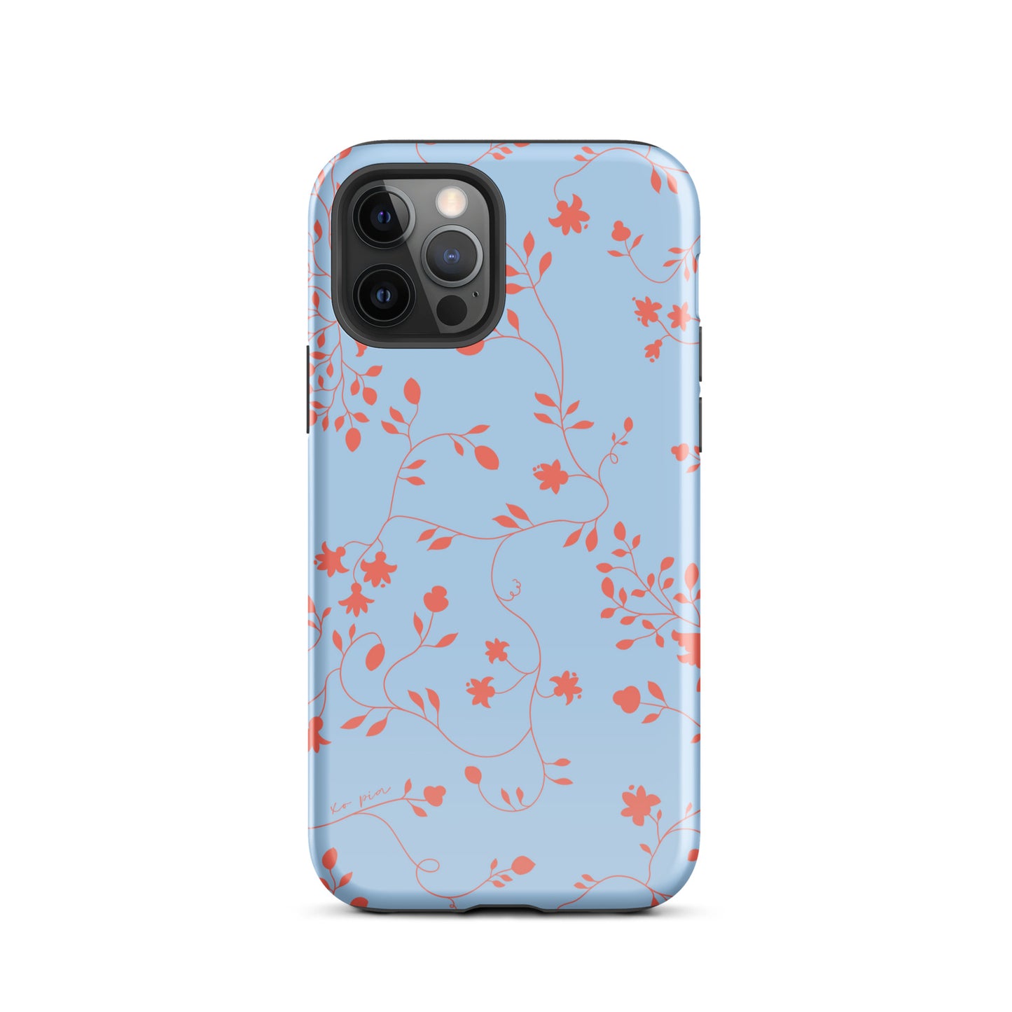 wild clematis tough case for iPhone® in peri