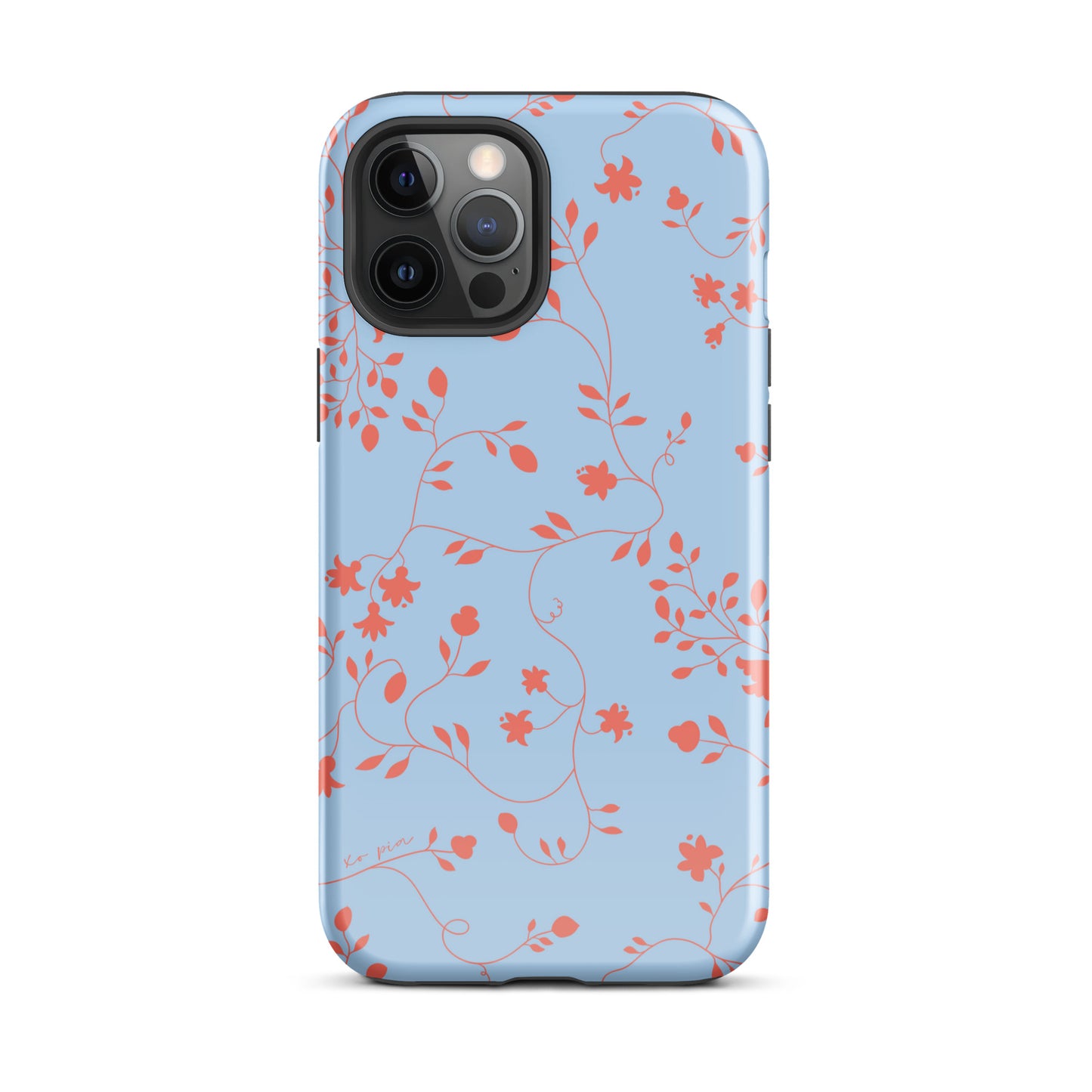 wild clematis tough case for iPhone® in peri