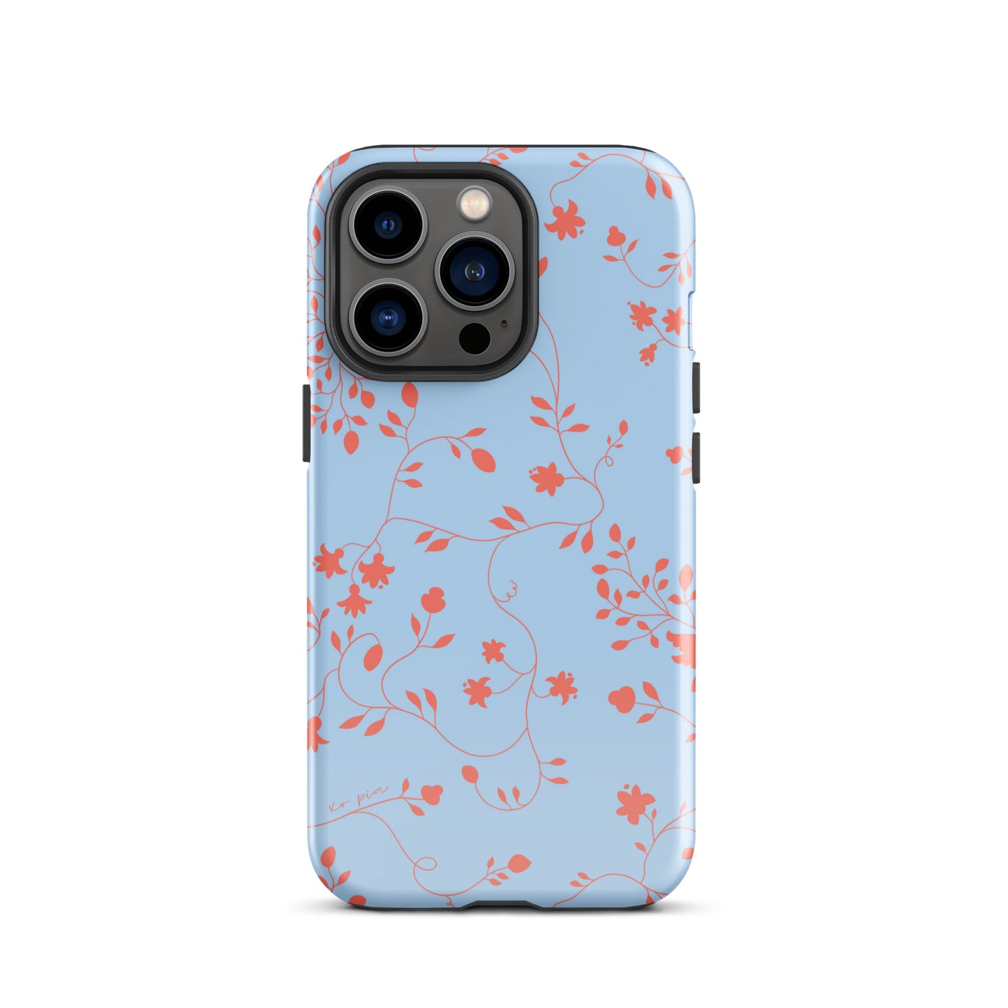 wild clematis tough case for iPhone® in peri