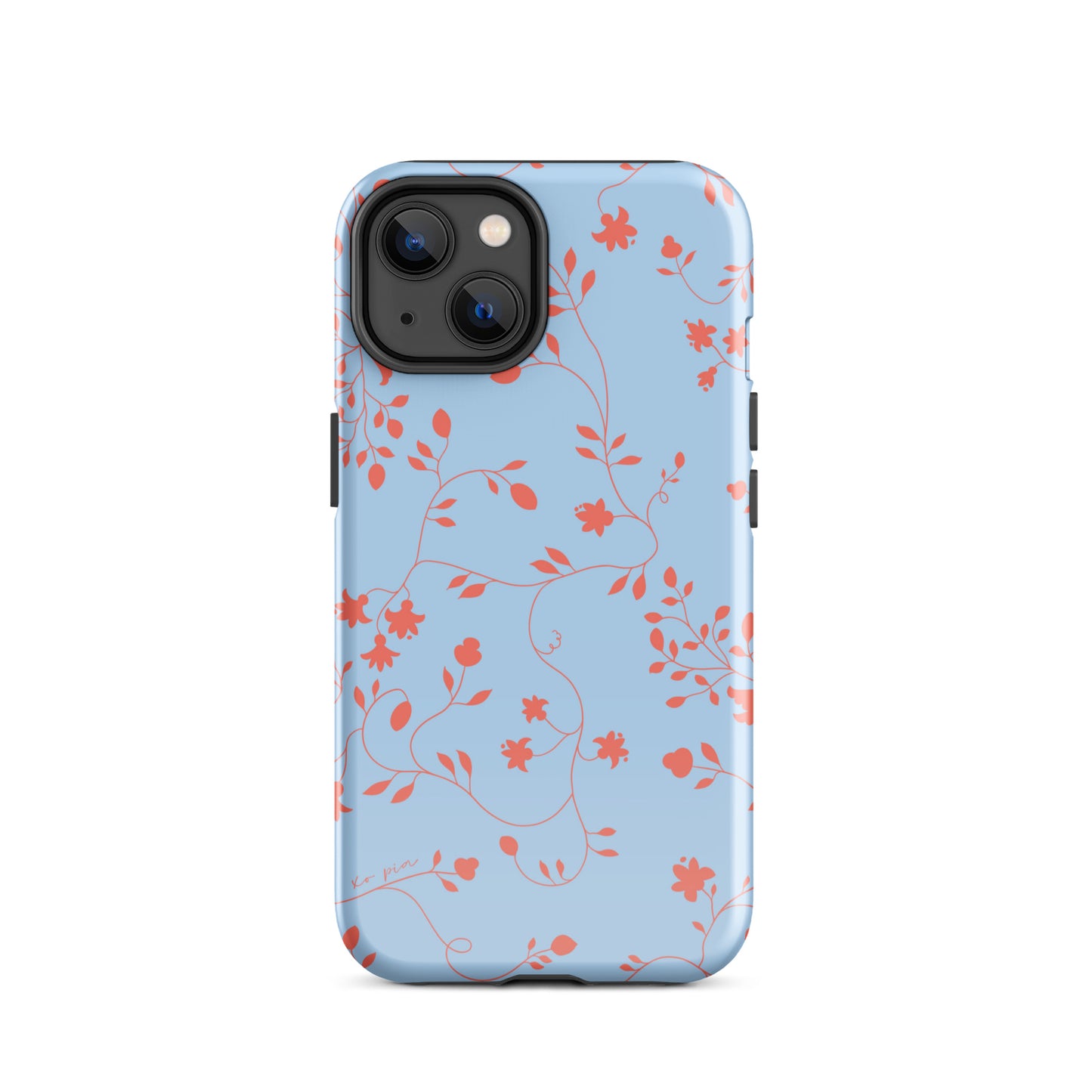 wild clematis tough case for iPhone® in peri