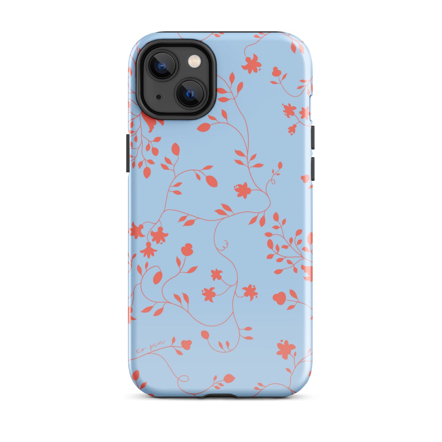 wild clematis tough case for iPhone® in peri