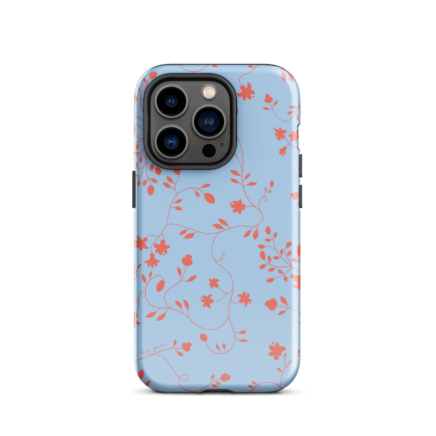 wild clematis tough case for iPhone® in peri