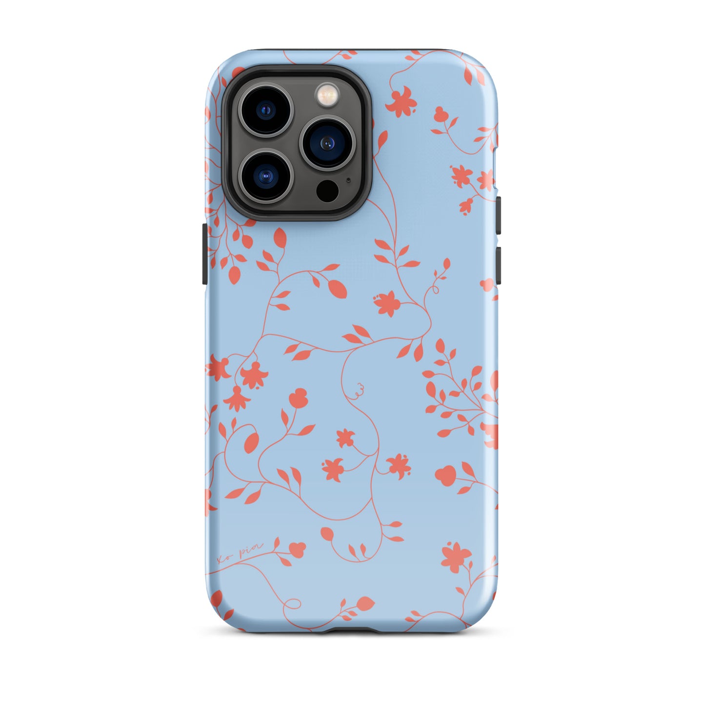 wild clematis tough case for iPhone® in peri