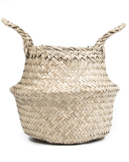 PILLOWPIA tabletop belly basket natural