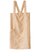 PILLOWPIA criss cross apron classic fit camel