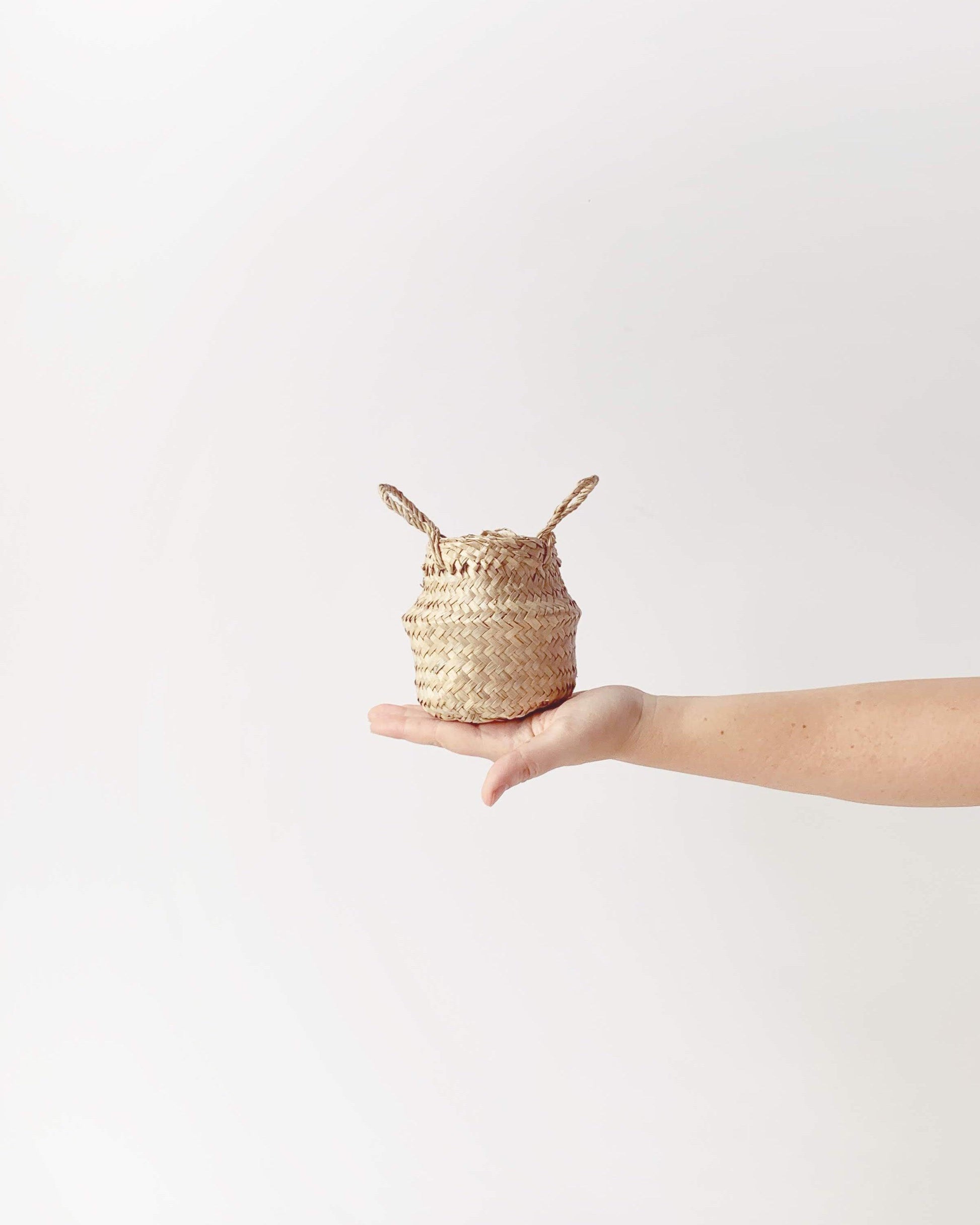 tabletop belly basket small - PILLOWPIA