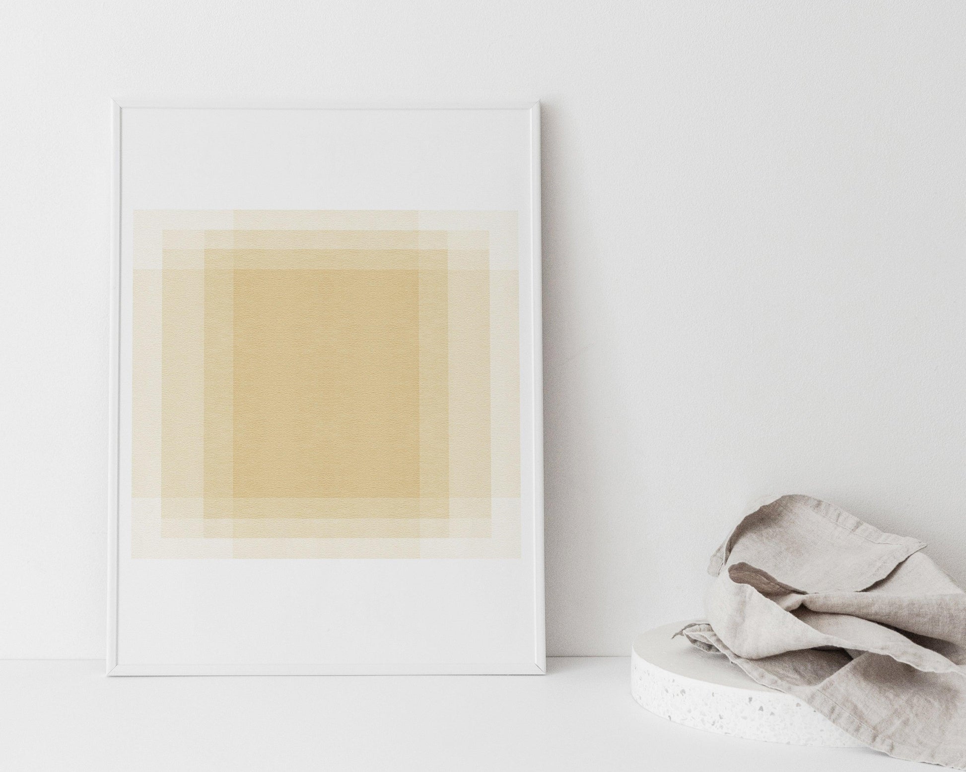 PILLOWPIA ochre squares
