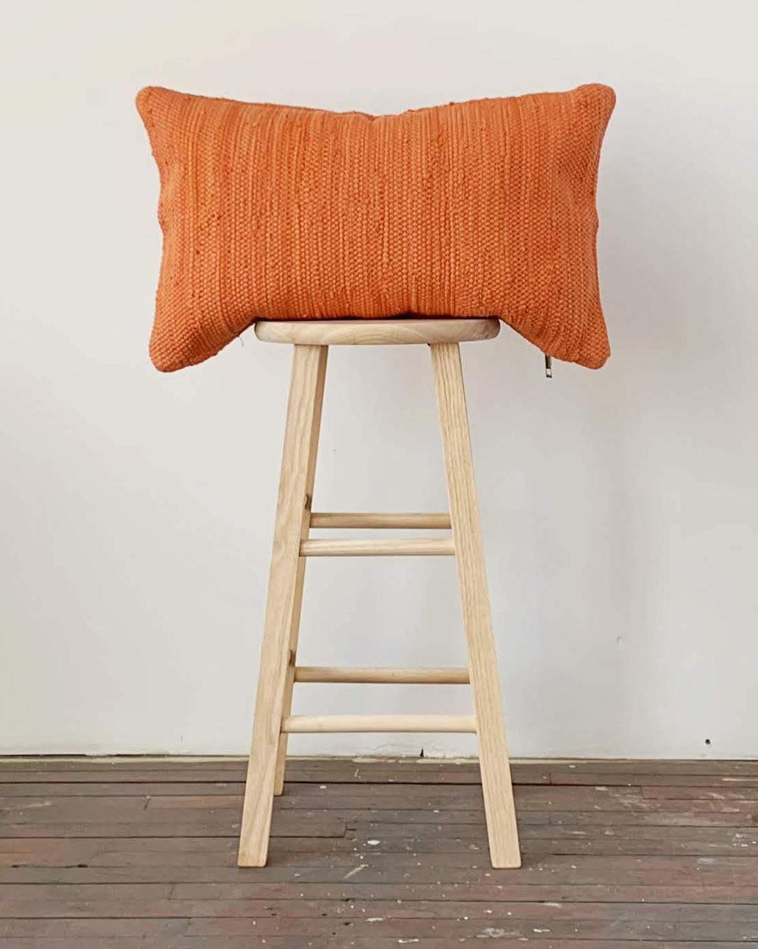 PILLOWPIA chindi lumbar pillow in pottery