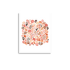 PILLOWPIA pebble beach watercolor art print 11″×14″