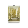 PILLOWPIA italian cypress watercolor print 12″×18″
