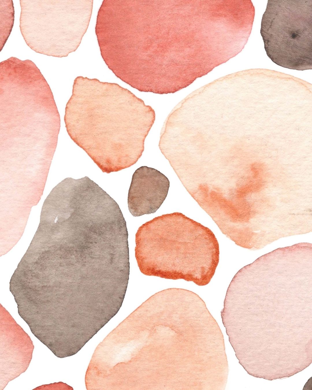 PILLOWPIA pebble beach watercolor art print