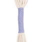 PILLOWPIA trina macrame plant hanger periwinkle